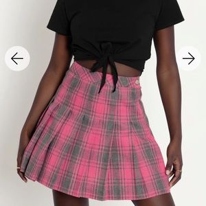 Blackmilk PLAID CANDY HIGH SCHOOL SKIRT - LIMITED SZ 16